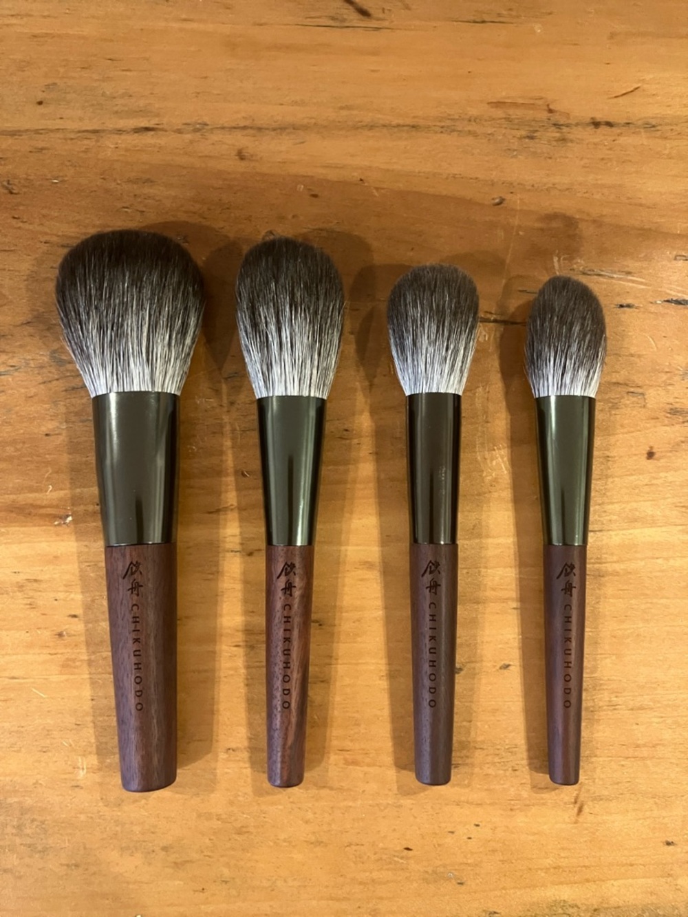 Chikuhodo Premium Silver Fox “Zen” Brushes
